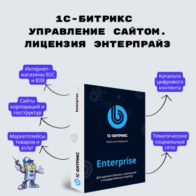 1С-Битрикс: Управление сайтом. Лицензия Энтерпрайз - купить в Асхазане